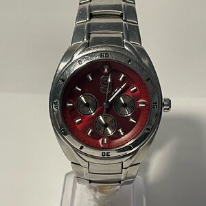 Stanford Cardinal NCAA Stainless-Steel Men’s Watch by Fossil NEW (Rare)